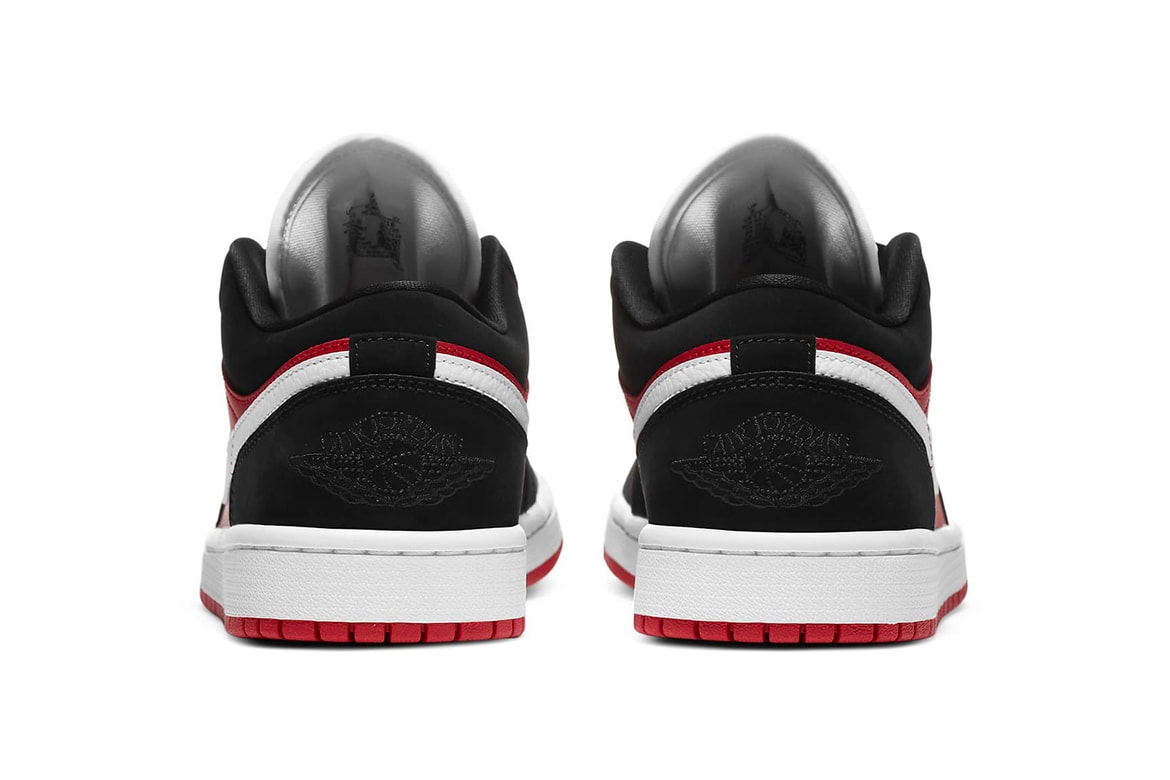 Nike Air Jordan 1 Low Black Red White Release Hypebae