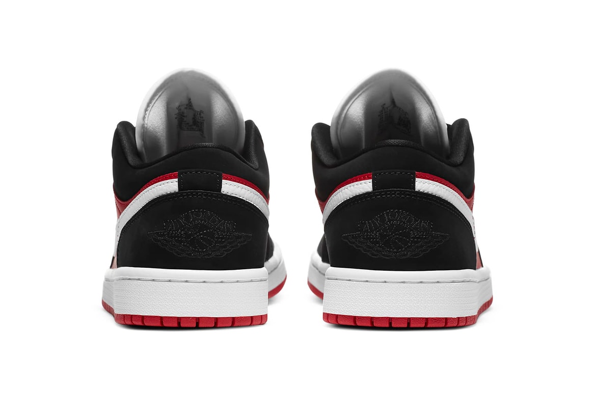 Nike Air Jordan 1 Low Black Red White Release Hypebae Nike Air Jordan 1 Low Black Red White Release Hypebae
