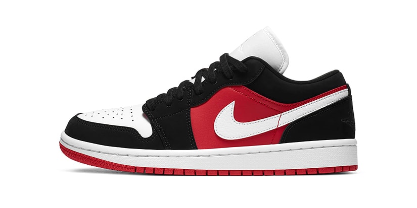 Nike Air Jordan 1 Low Black Red White Release Hypebae Nike Air Jordan 1 Low Black Red White Release Hypebae