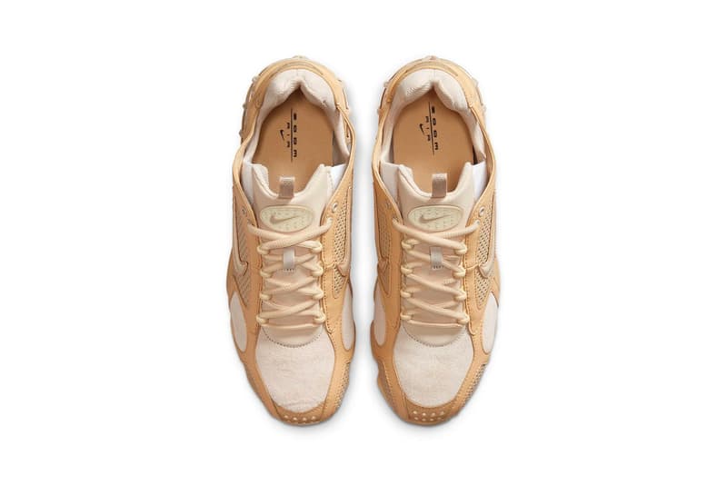 Nike Air Zoom Spiridon Cage 2 Sesame Oatmeal Brown Black
