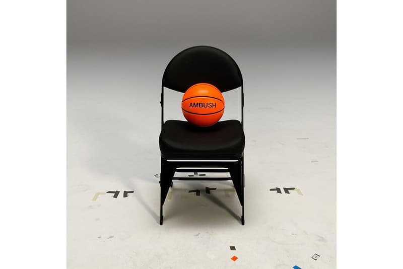 nike ambush yoon ahn nba wnba collaboration basketball headband jersey silver