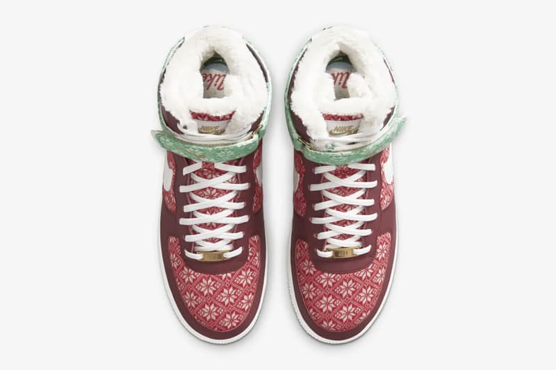 nike christmas nordic air force 1 high af1 air max 90 am90 blazer mid 77 vintage holiday sneakers release