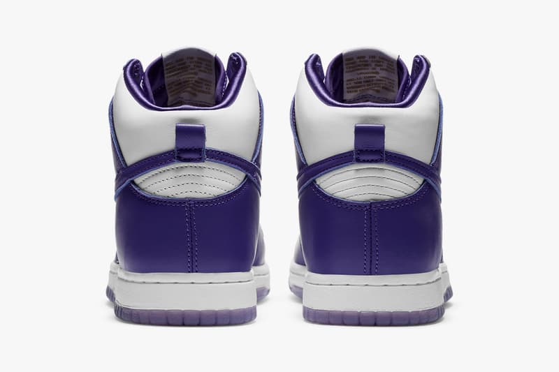 nike dunk high varsity purple white womens sneakers price release info DC5382-100