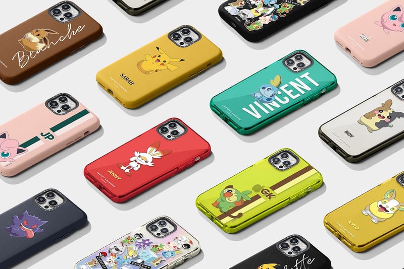 Pokémon x Casetify Return With Monogrammed Character Phone Cases