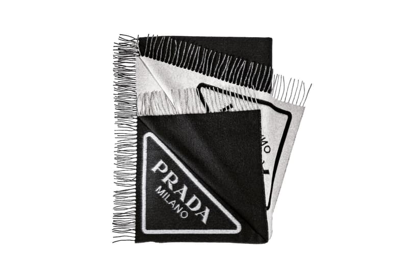 Prada Selfridges Holiday Pop-Up Capsule Collection Bags Accessories Water Bottle Fluffy Tote Bag Where to Buy Prada Logo