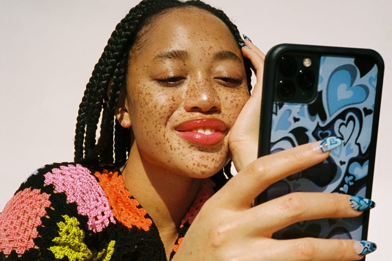 Salem Mitchell Designs Her Own Wildflower Phone Case