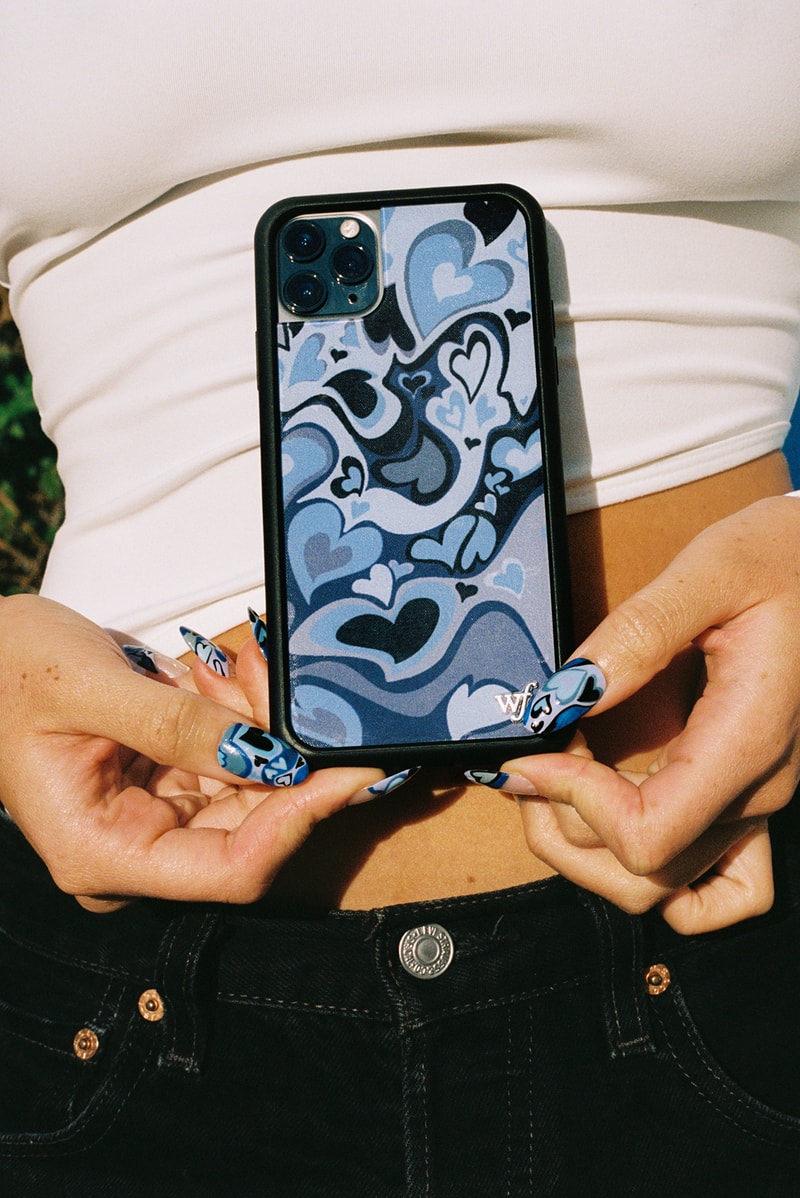 Salem Mitchell Wildflower Cases Phone Case iPhone Blue Hearts Model Los Angeles Freckles