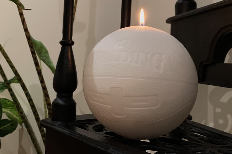 Nba Spalding Basketball Candle By Cent Ldn Hypebae Nba Spalding Basketball Candle By, Spalding Basketball Light Fixture
