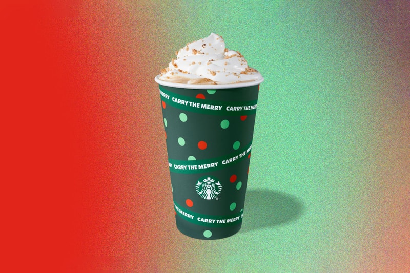 Starbucks Holiday Drinks Cup Peppermint Mocha Eggnog Latte Toasted White Chocolate Caramel Brulee Chestnut Praline