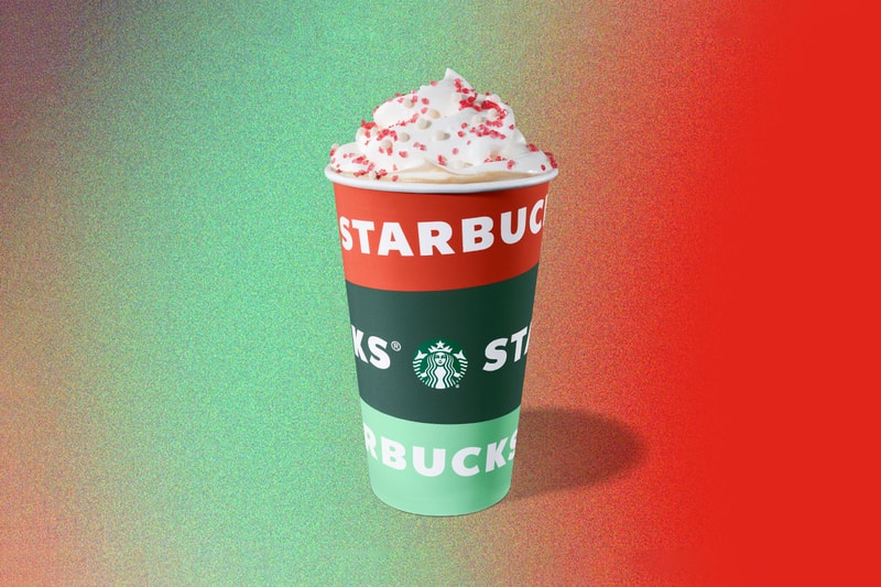 Starbucks Holiday Drinks Cup Peppermint Mocha Eggnog Latte Toasted White Chocolate Caramel Brulee Chestnut Praline