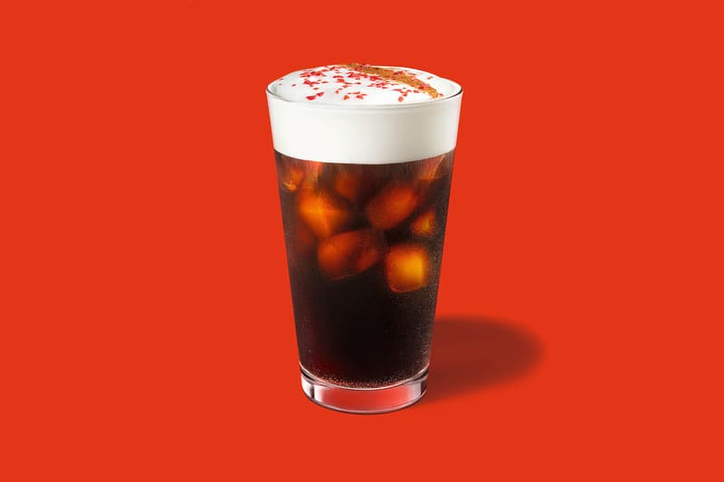 starbucks hong kong christmas flavors desserts jolly baked apple latte nitro cold brew coffee croissant brownie gingerbread man donut