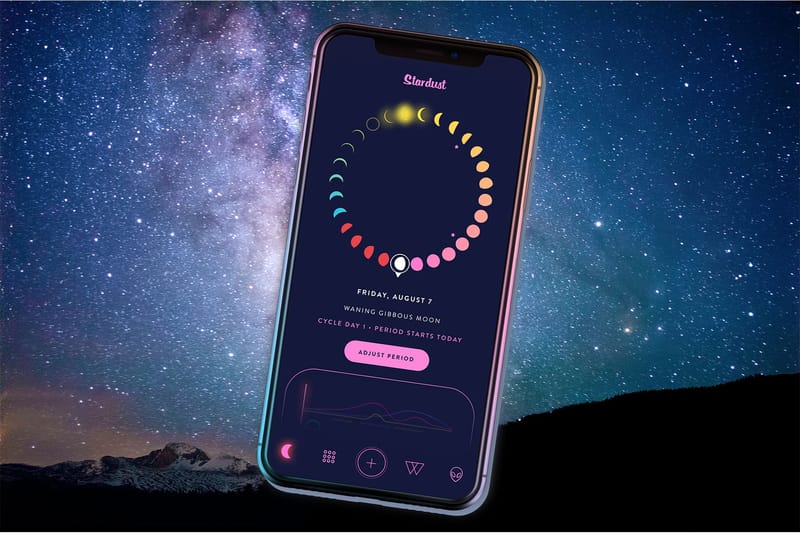 Find Your Orbit With Astrology-Based Period Tracking App, Stardust