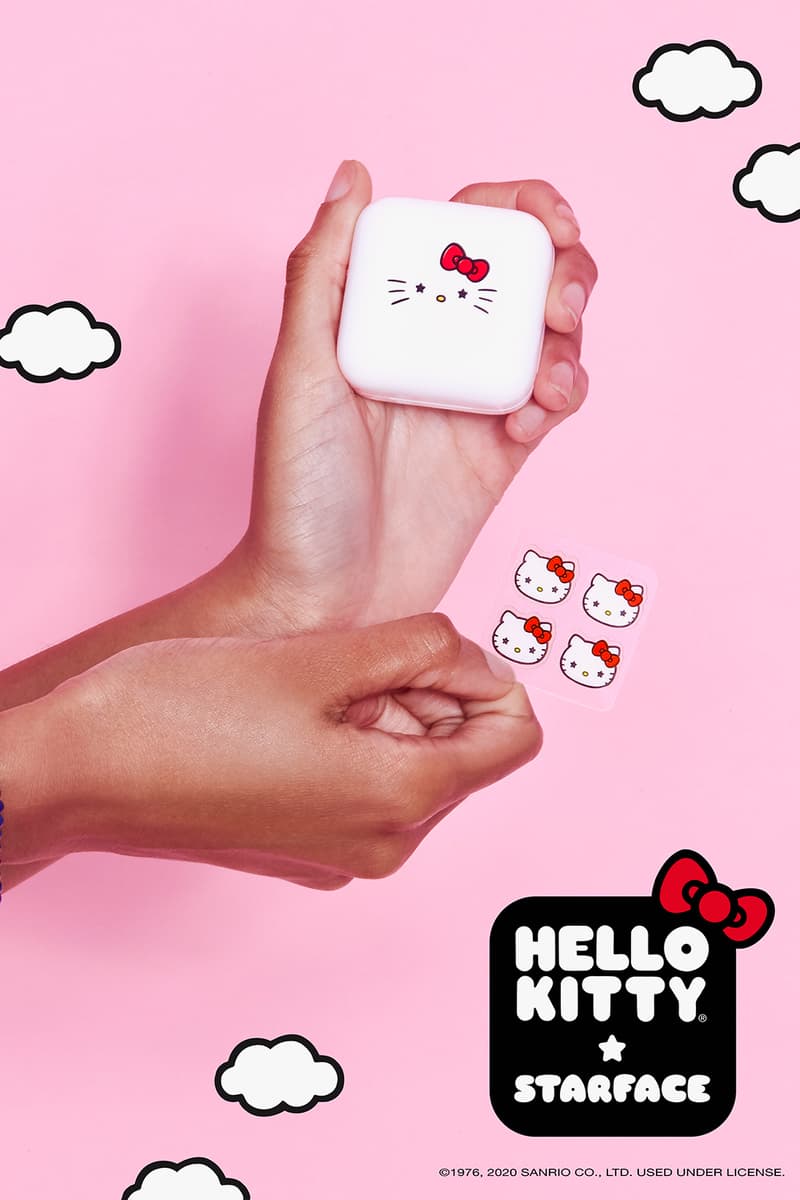 starface sanrio hello kitty collaboration hydro stars pimple patch skincare