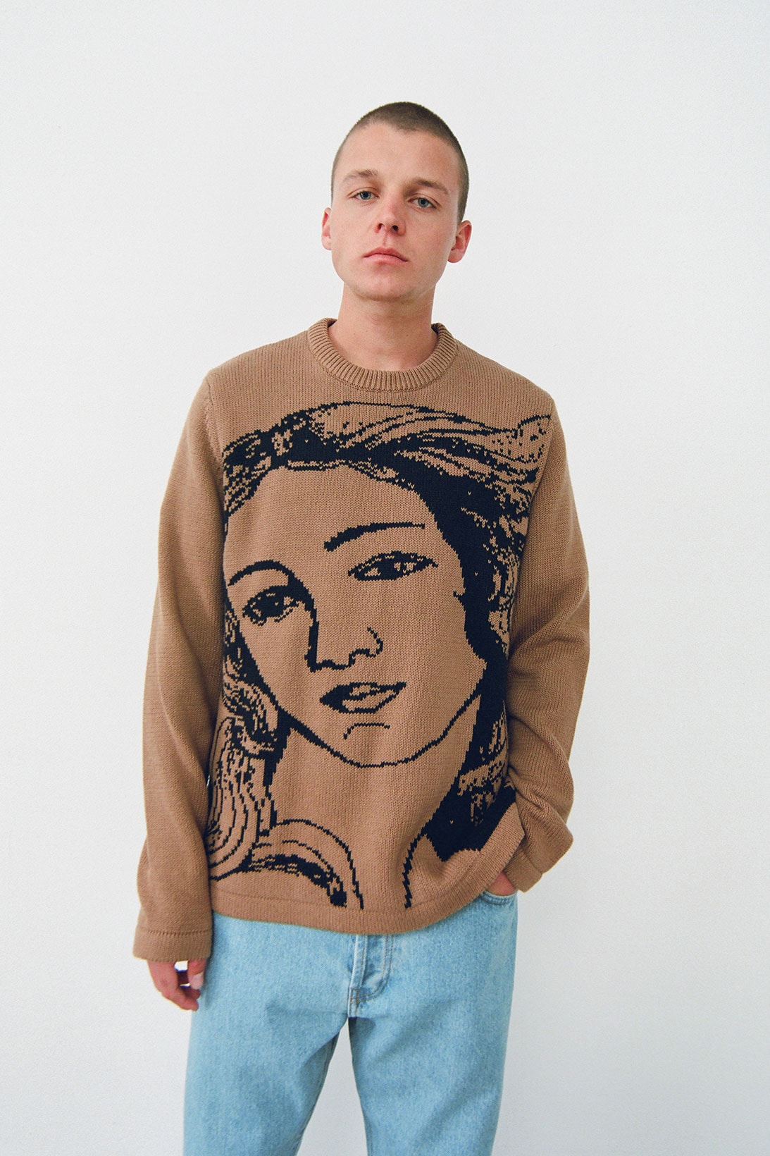 stussy holiday collection lookbook womenswear fall winter knit sweaters vests jackets release