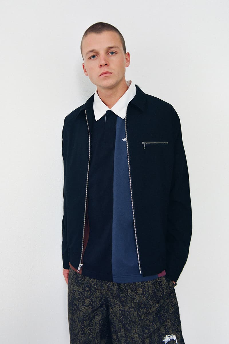 stussy holiday collection lookbook womenswear fall winter knit sweaters vests jackets release