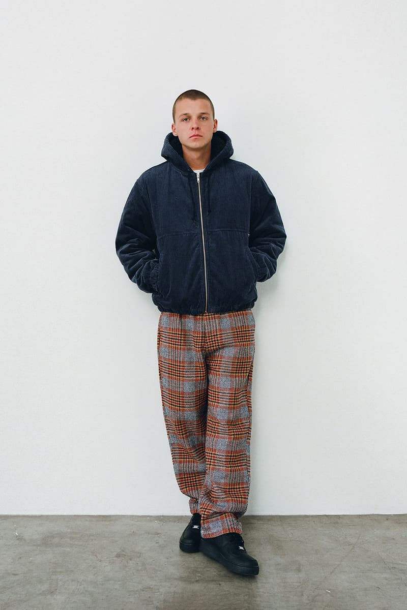 stussy holiday collection lookbook womenswear fall winter knit sweaters vests jackets release