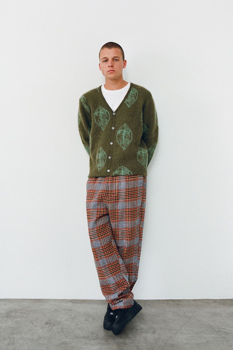 stussy holiday collection lookbook womenswear fall winter knit sweaters vests jackets release