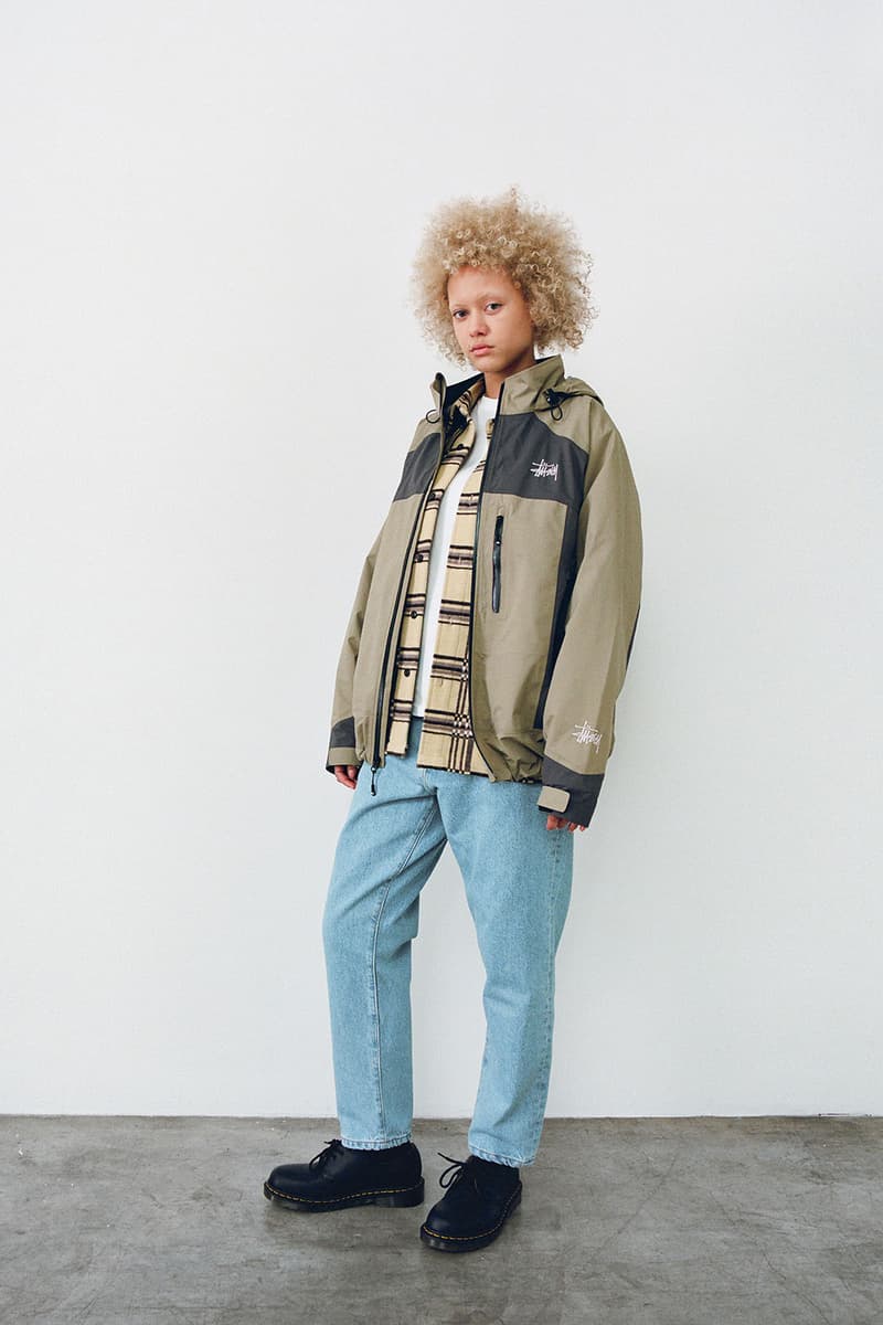 stussy holiday collection lookbook womenswear fall winter knit sweaters vests jackets release
