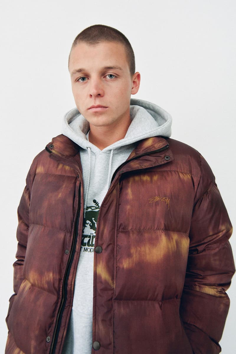 stussy holiday collection lookbook womenswear fall winter knit sweaters vests jackets release