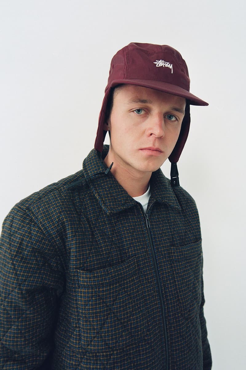 stussy holiday collection lookbook womenswear fall winter knit sweaters vests jackets release
