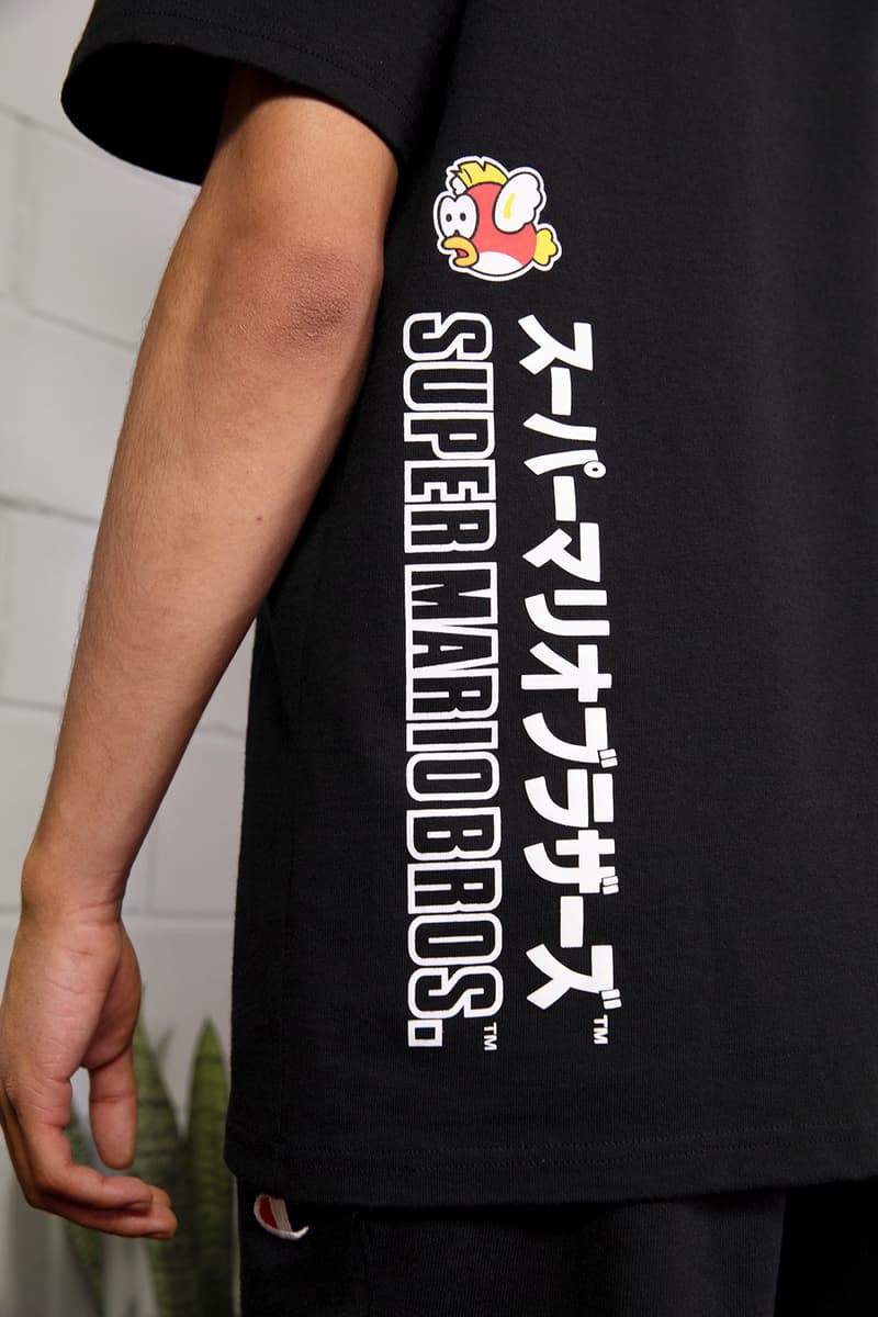 Super Mario Bros. x Champion Collaboration Collection Hoodie