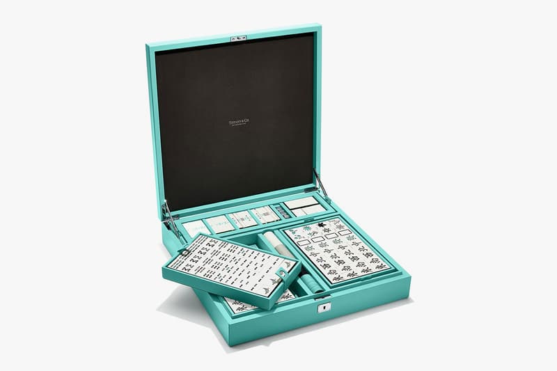 tiffany and co mahjong chess checkers set price board games holiday christmas home accessories luxury decor