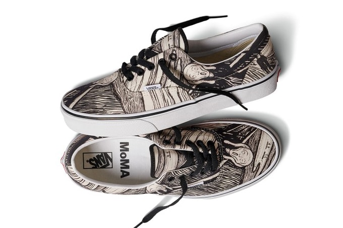 Vans Dresses Footwear and Apparel in Artworks by Edvard Munch, Jackson Pollock and More