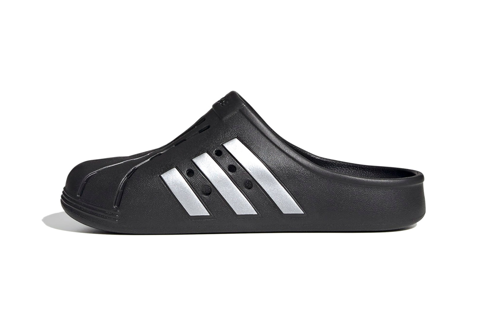 adidas adilette clogs slides slippers mules pink grey footwear