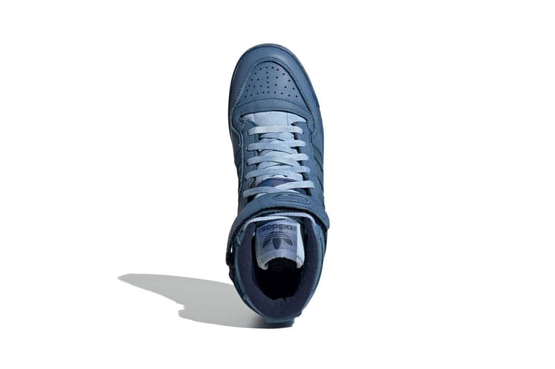 adidas forum 84 high sneakers indigo blue colorway shoes footwear sneakerhead