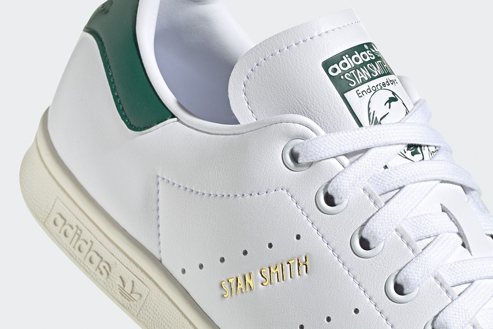 adidas originals stan smith fully sustainable sneakers 50th anniversary white green sneakerhead footwear shoes