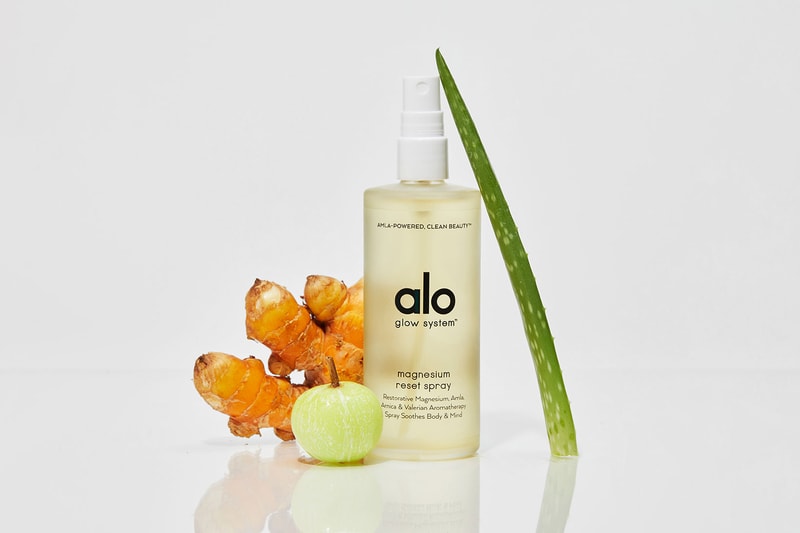 alo yoga glow system skincare body care collection clean beauty sustainable cleanser