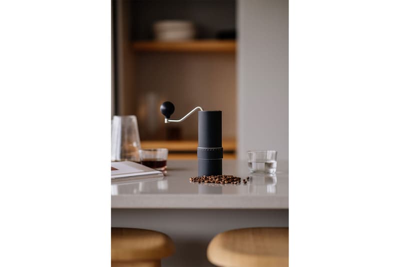 goat story arco coffee grinder electric hand 2-in-1 black minimal design homeware launch