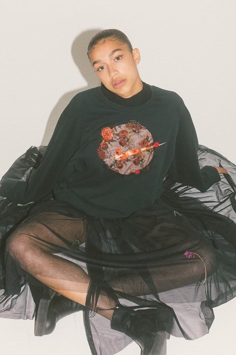 Reworked Nike Vintage Crewneck Sweatshirts Bentgablenits Logo Embroidery Capsule Collection Release