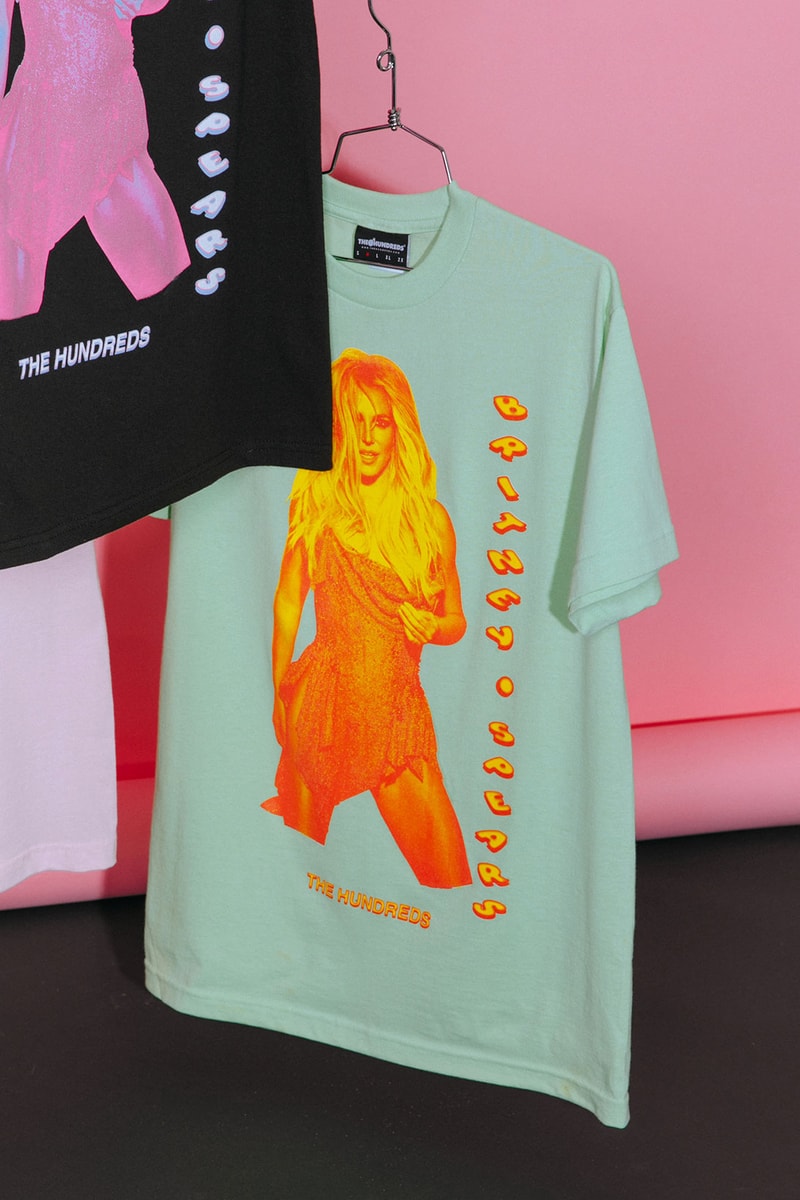britney spears the hundreds collaboration 1999 debut album tshirts hoodies fleece jackets