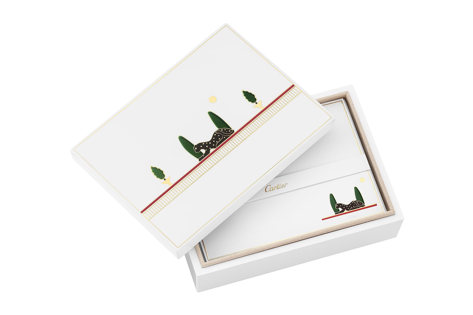 cartier luxury home objects decor collection holiday christmas card letter