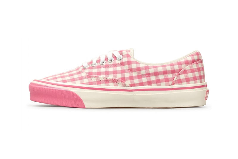 Comme des Garcons Girl x Vans OG Era LX Pink Gingham Polka Dot