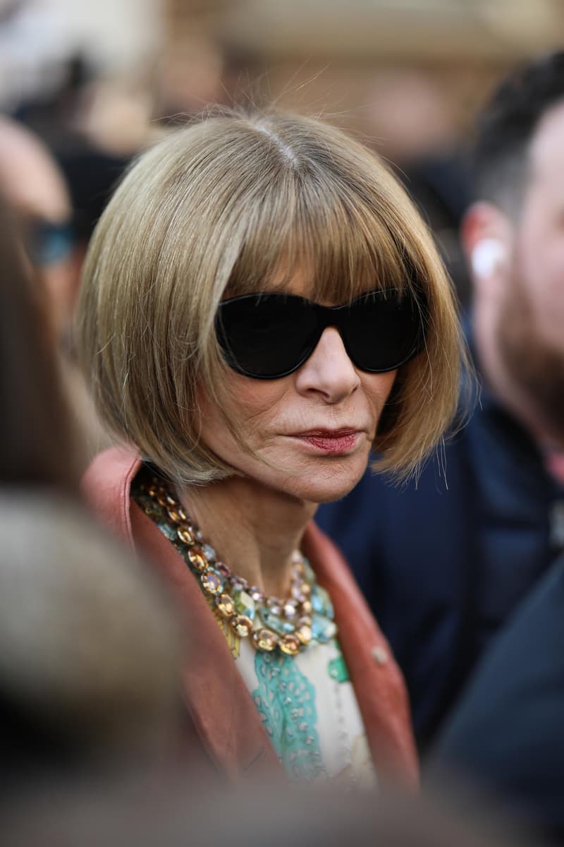 Anna Wintour Milan Fashion Week Fall/Winter 2020