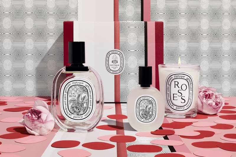 diptyque graphic collection scented candles 60th anniversary home fragrances baies figuier roses price release