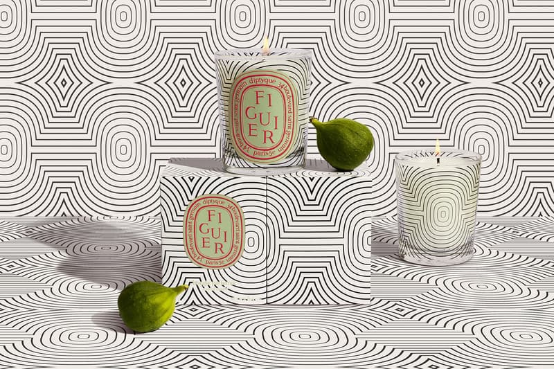diptyque graphic collection scented candles 60th anniversary home fragrances baies figuier roses price release