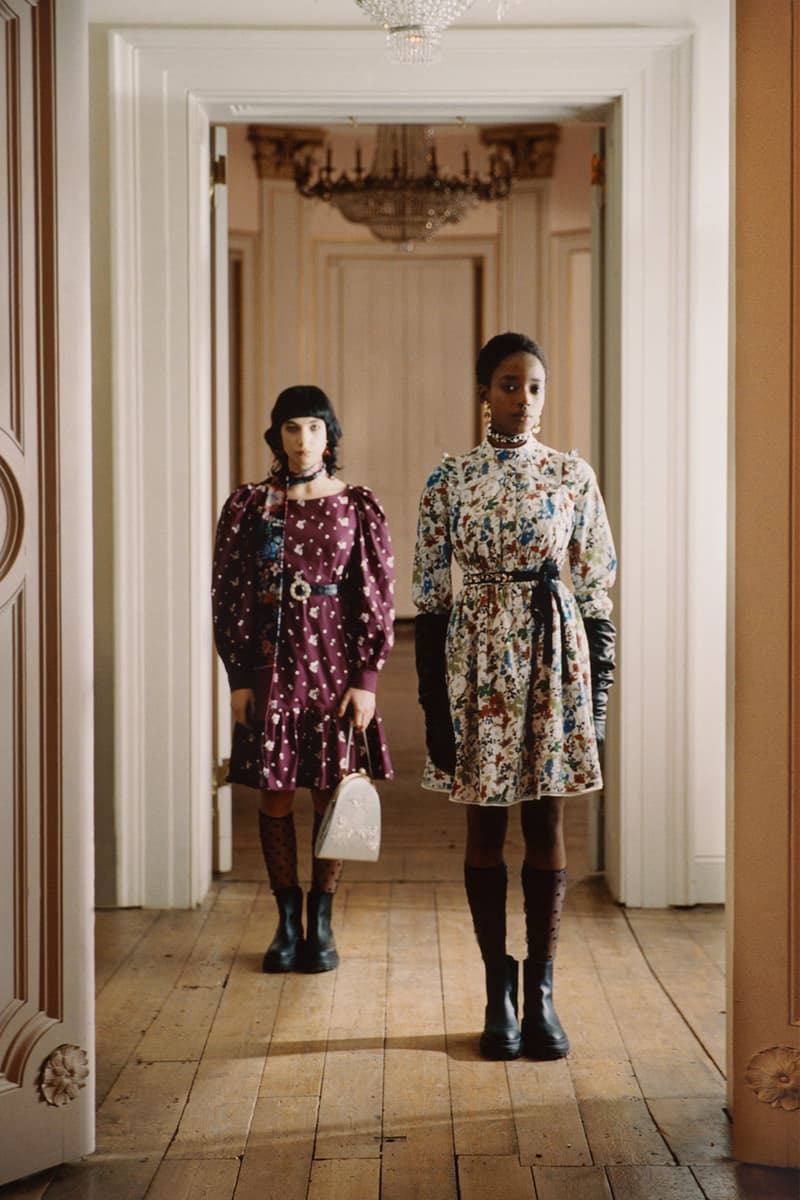 erdem moralioglu pre-fall 2021 collection lookbook nancy mitford floral dresses