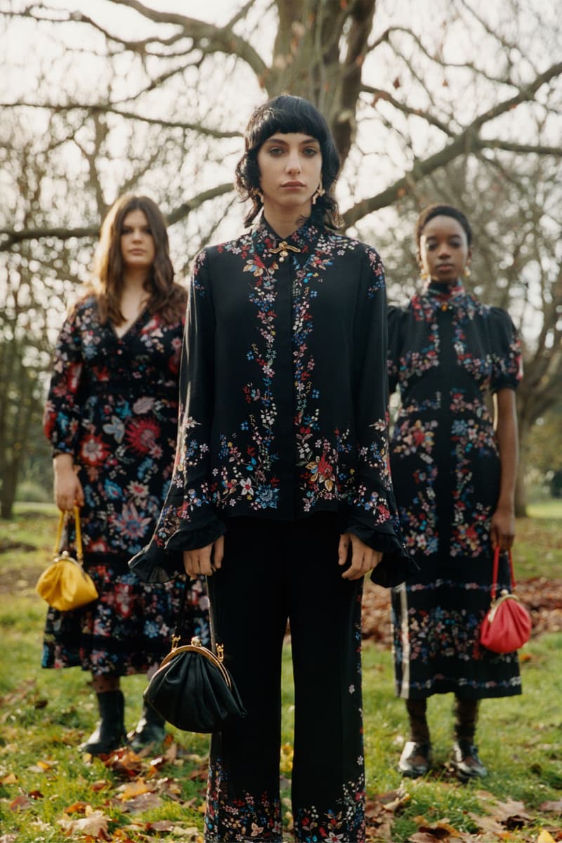 erdem moralioglu pre-fall 2021 collection lookbook nancy mitford black floral