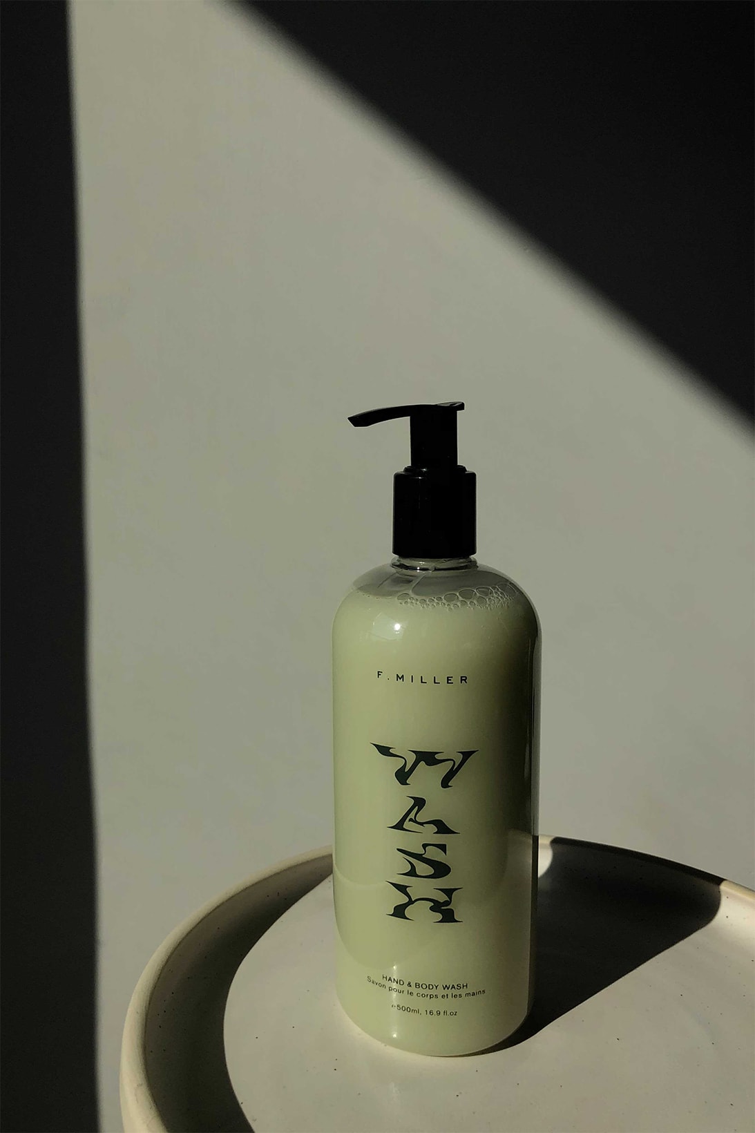 f miller skincare hand body wash clean beauty review sustainable packaging bottle