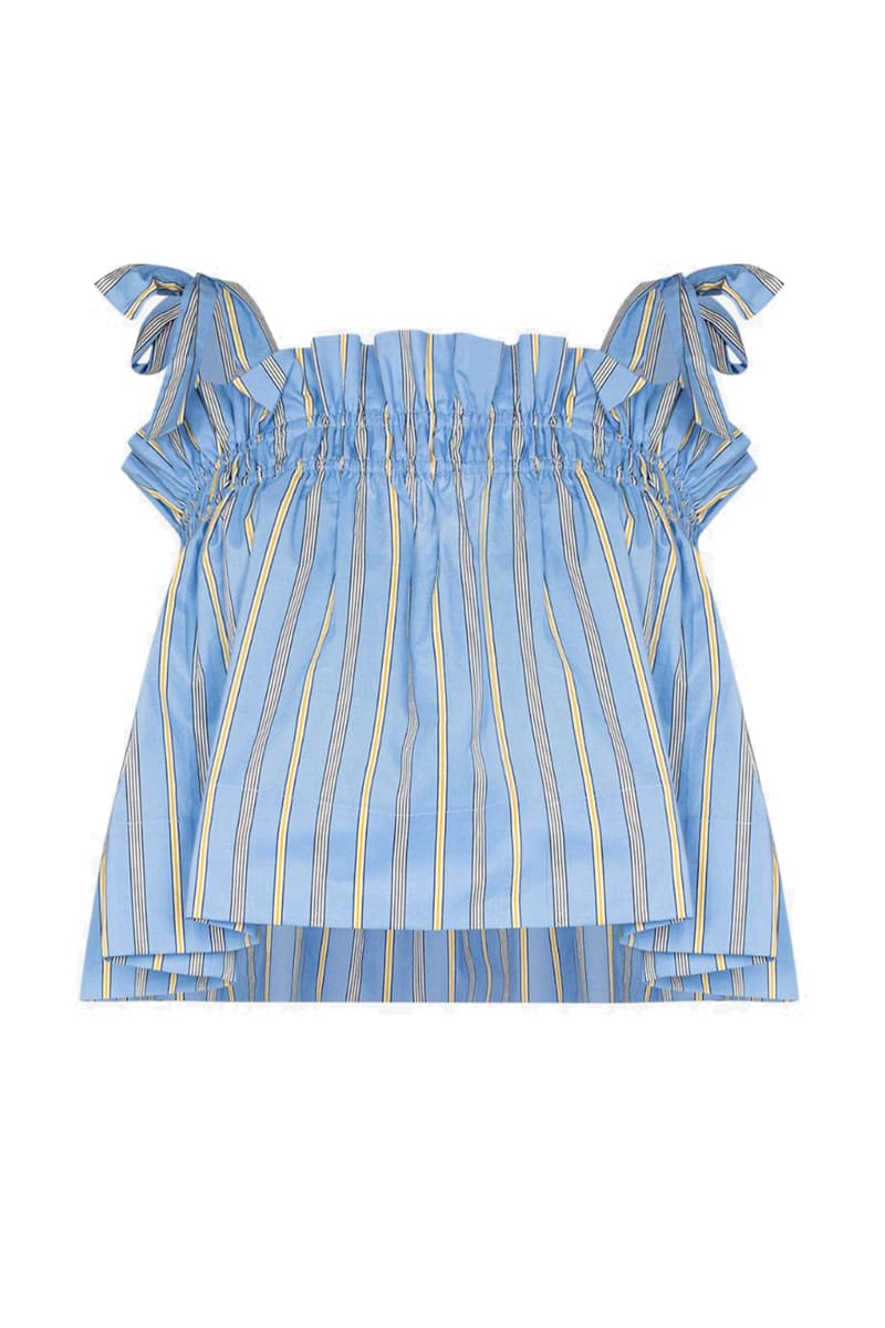 GANNI Sleepwear Capsule Collection Release Loungewear where to buy luxury pyjamas holiday season gifting