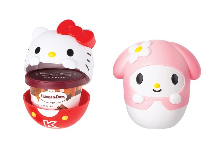Haagen Dazs Sanrio Ice Cream Character Cups Hypebae