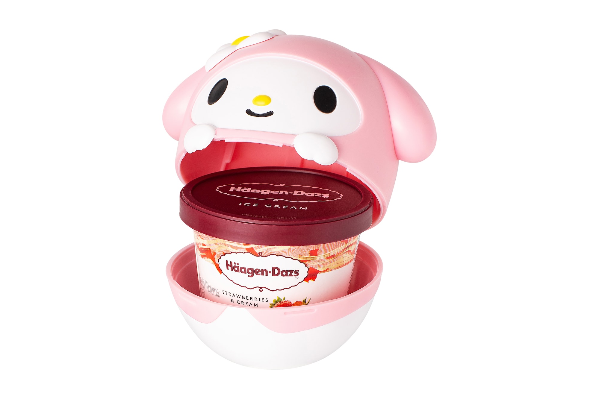 Häagen-Dazs Sanrio Ice Cream Character Cups Hello Kitty My Melody Pompompurin