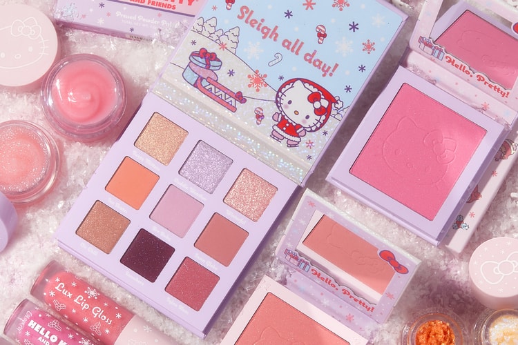Hello Kitty x ColourPop Team Up on Pastel Pink Makeup Collection