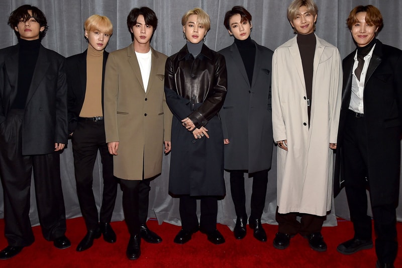 BTS 62nd Annual Grammy Awards Red Carpet 2020