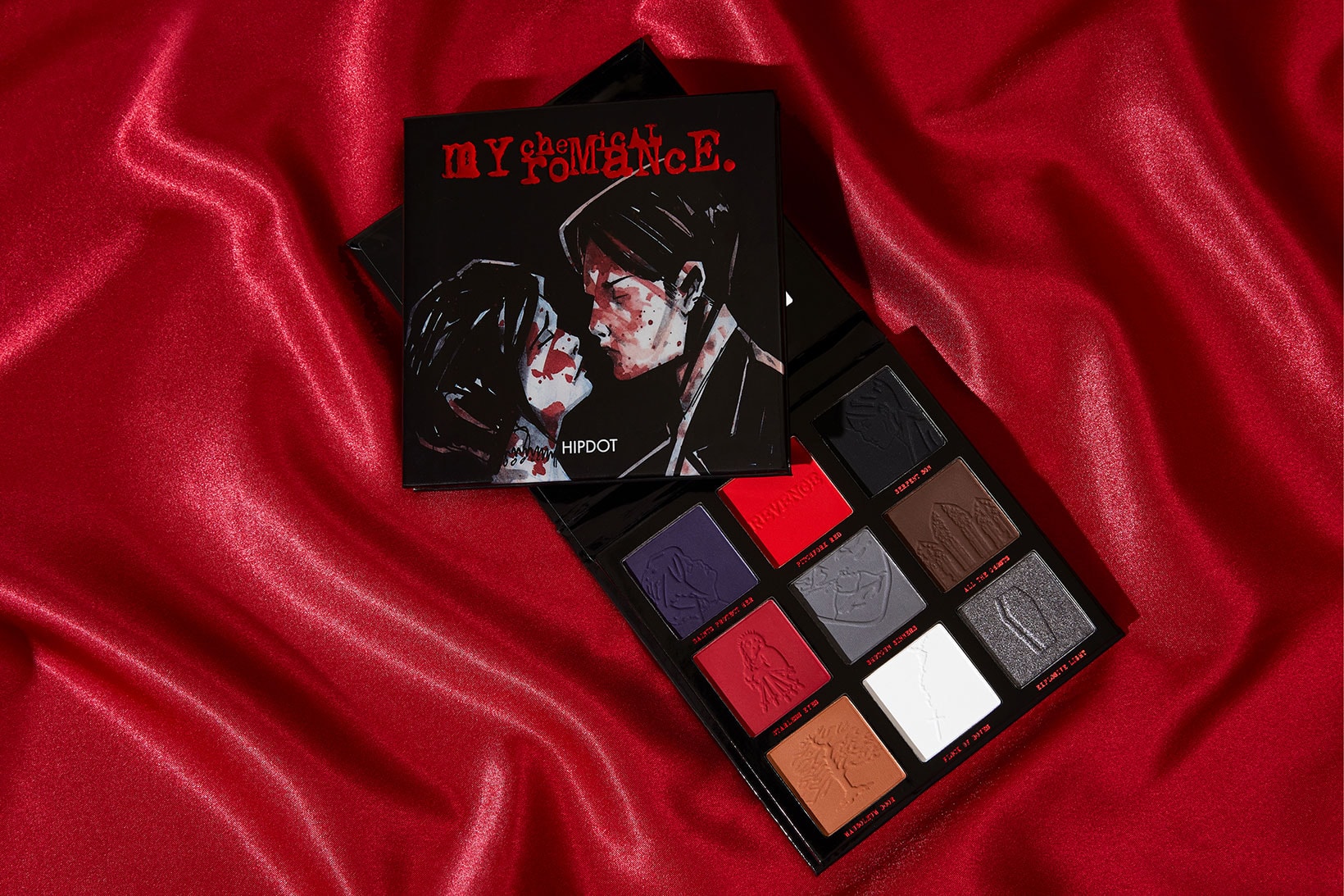 Emos rejoice! My Chemical Romance is dropping a make-up collection