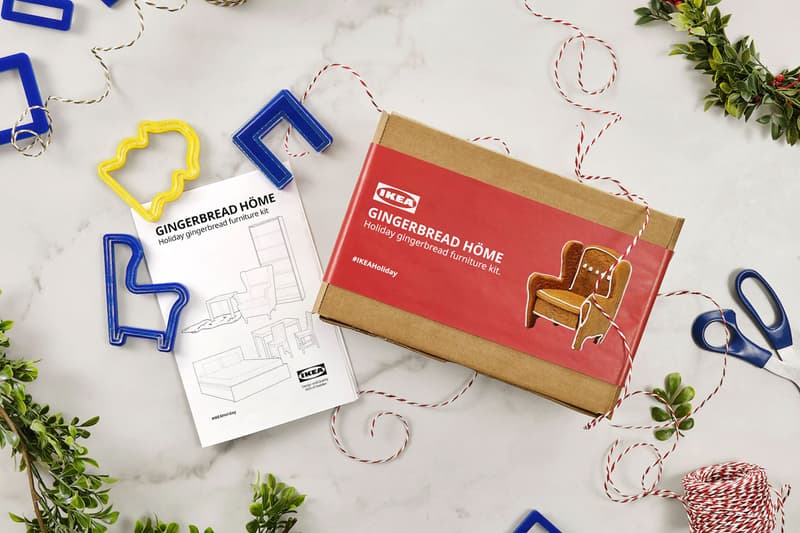 ikea christmas gingerbread home furniture baking kit cookies holiday activities canada