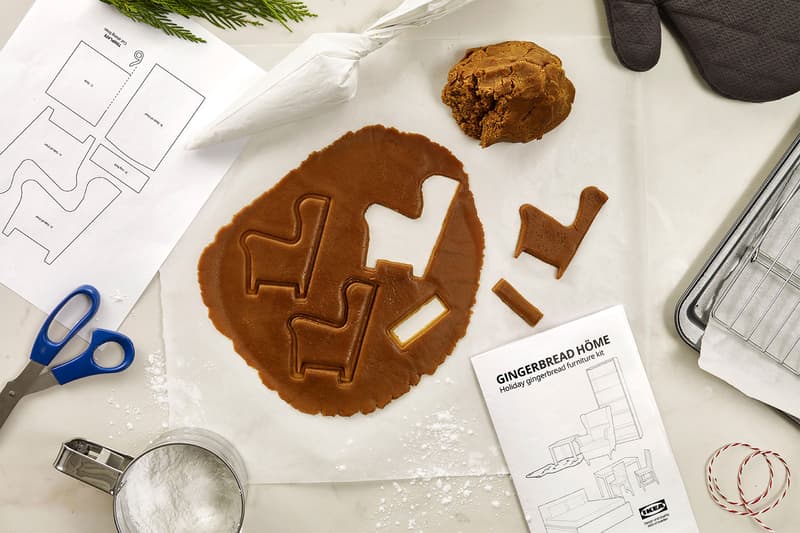 ikea christmas gingerbread home furniture baking kit cookies holiday activities canada